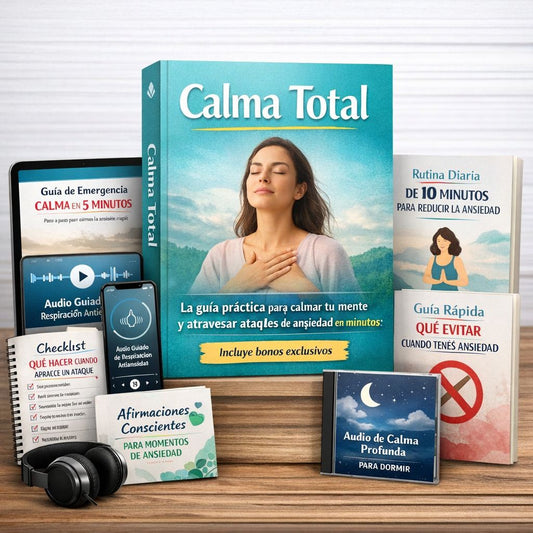 La guía esencial para atravesar la ansiedad + 🎁 7 bonos