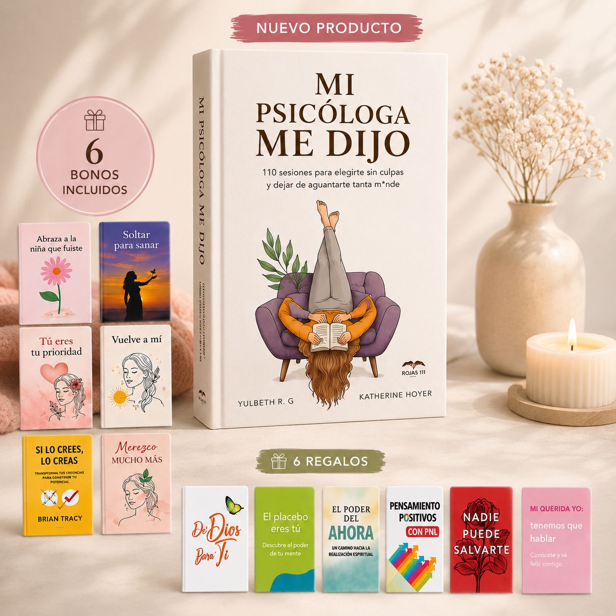🤍 Pack Volver a Vos 🤍 La guía que te ayuda a elegirte sin culpa